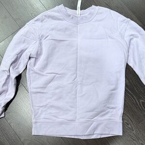 lululemon athletica Light Purple Sweatshirt